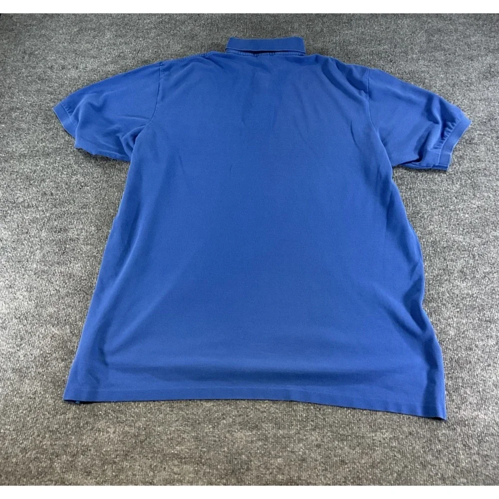 Polo Ralph Lauren 2XLT Tall Blue Polo Shirt 100% Cotton Big & Tall Pony Logo